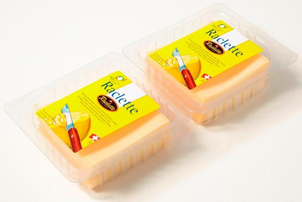 Produktfoto zu Schweizer Raclette in Scheiben 300g, lakt.fr.