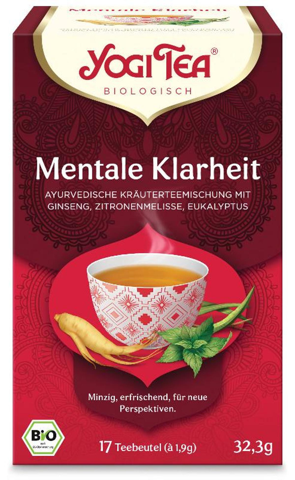 Produktfoto zu Yogi Tea Mentale Klarheit 17 Btl.