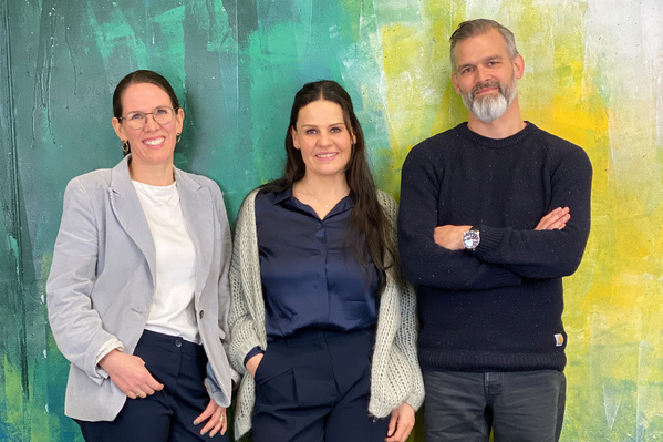 Sonett Geschäftsführung: Rebecca Kramer, Kerstin Schramm und Oliver Gross