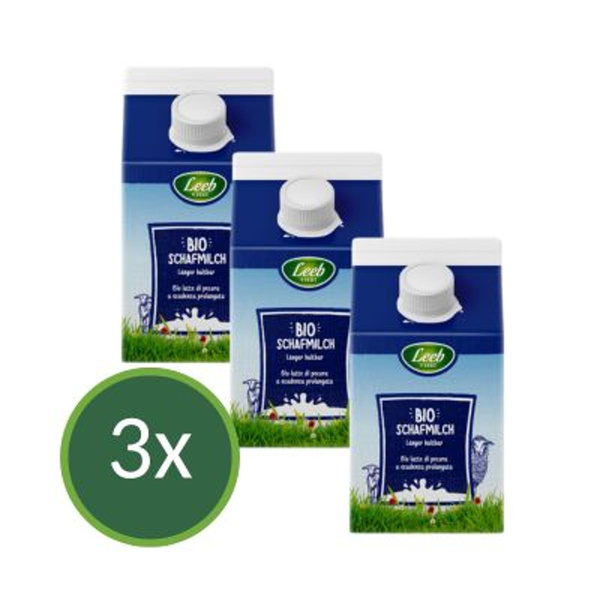 Produktfoto zu Schafmilch länger haltbar, 3er Gebinde