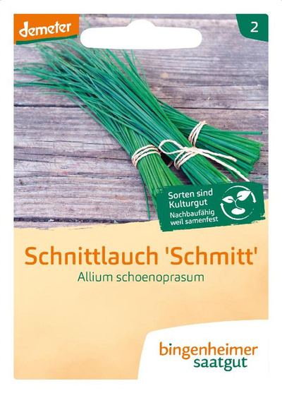 Produktfoto zu Saatgut Schnittlauch Schmitt