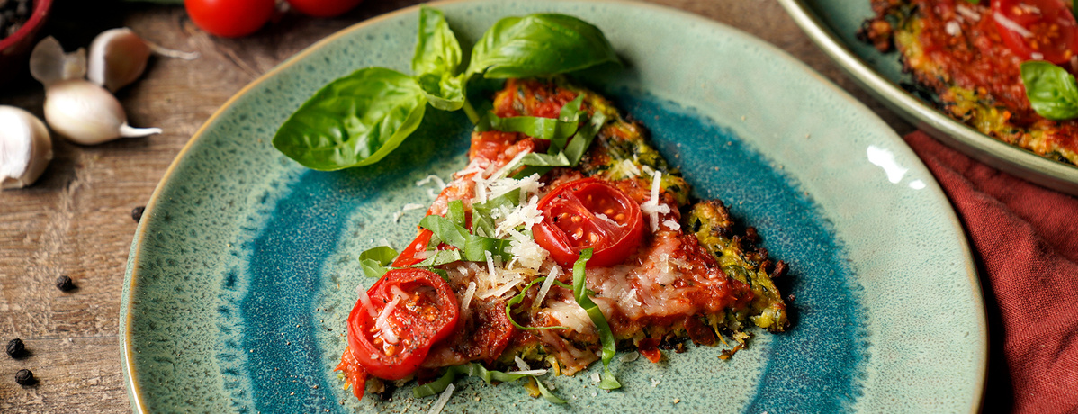 Zucchini-Pizza