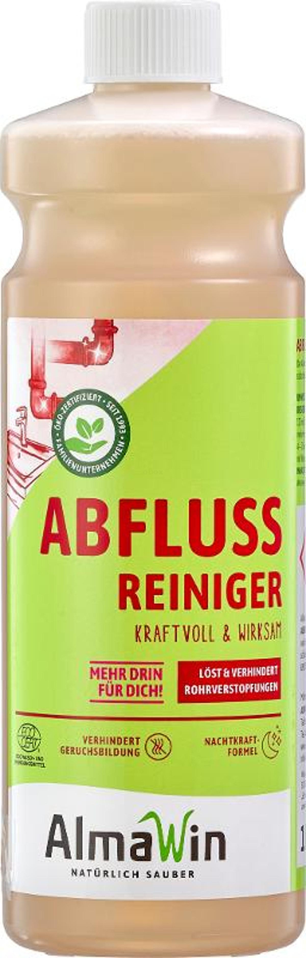 Produktfoto zu Abflussreiniger Almawin 1 l