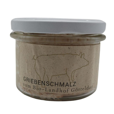 Produktfoto zu Griebenschmalz im Glas, regional