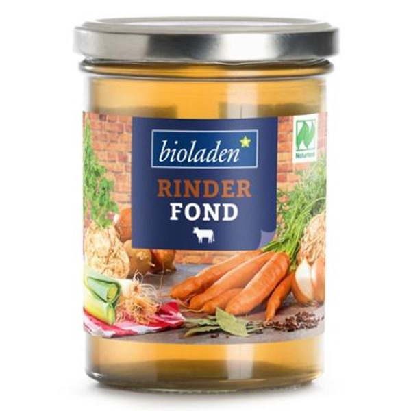 Produktfoto zu Rinderfond 400ml Glas
