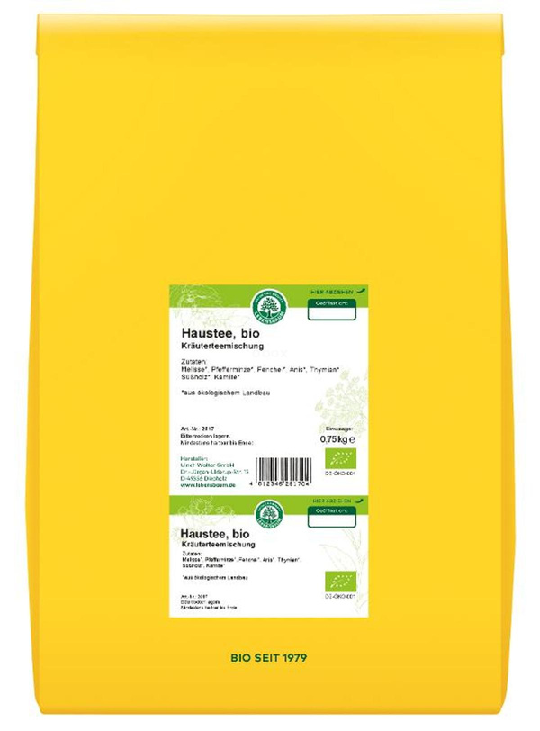 Produktfoto zu Haustee 750g lose