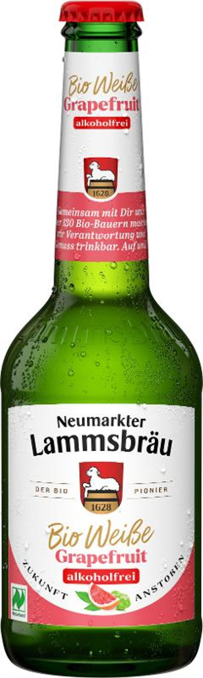 Produktfoto zu Bier Weiße Grapefruit alkoholfrei 10 x 0,33l