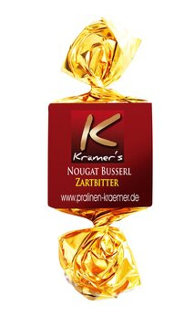 Produktfoto zu Nougat Busserl Zartbitter 20g