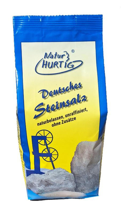 Produktfoto zu Deutsches Steinsalz natur fein, 1kg