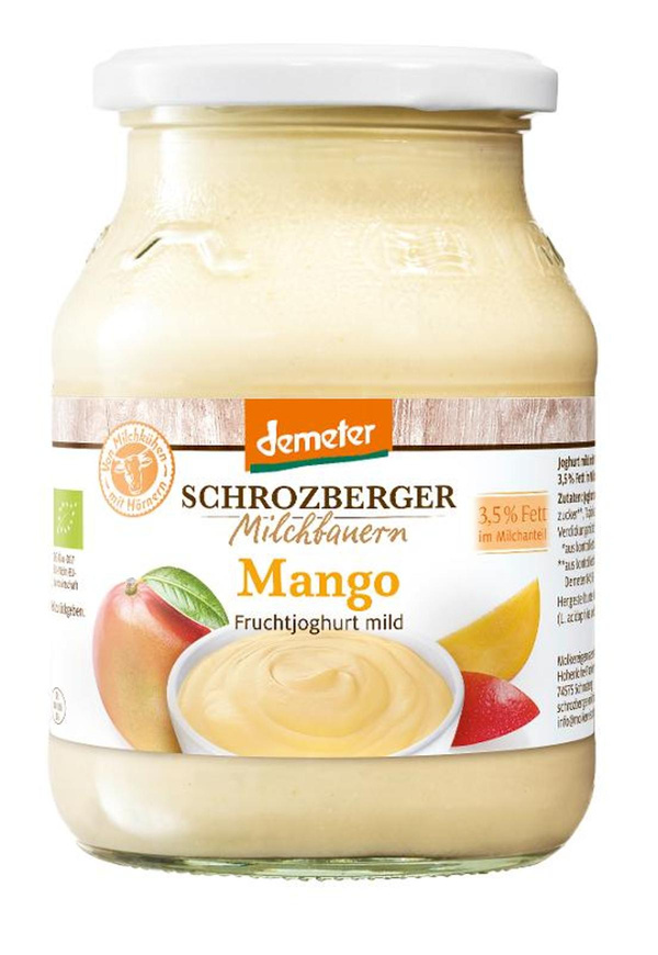 Produktfoto zu Joghurt Mango 3,5%