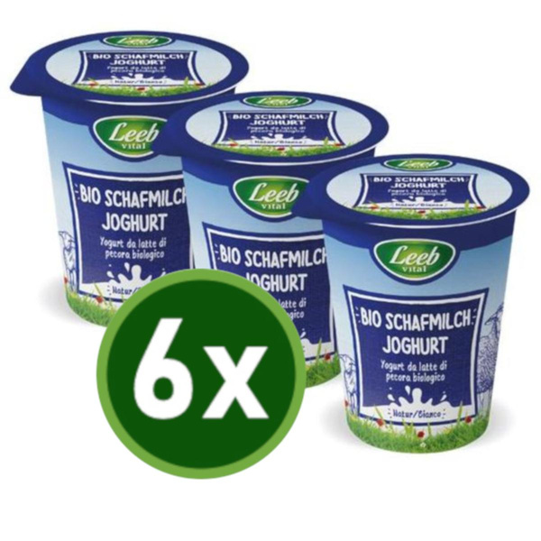Produktfoto zu JOGHURT SCHAF natur 6x125g