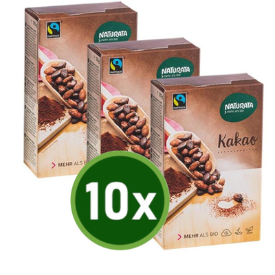 Produktfoto zu Kakao schw. entölt 10x125g