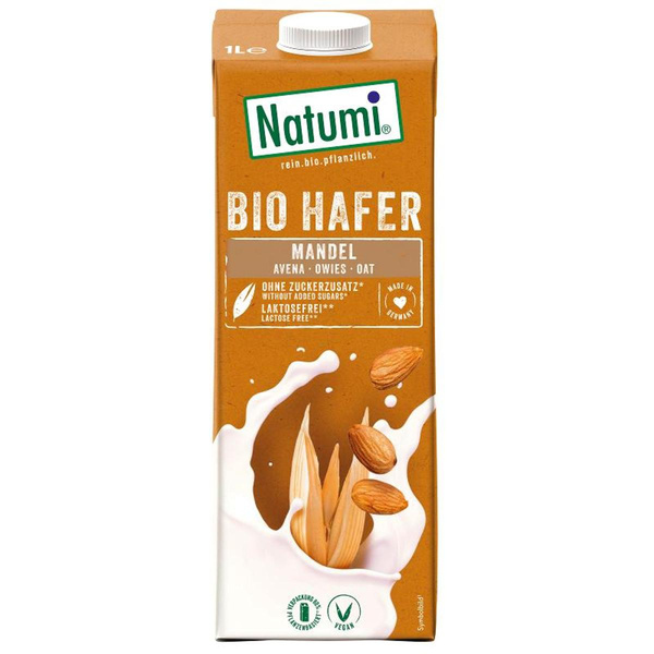 Produktfoto zu Hafer Mandel Natural 1 Liter