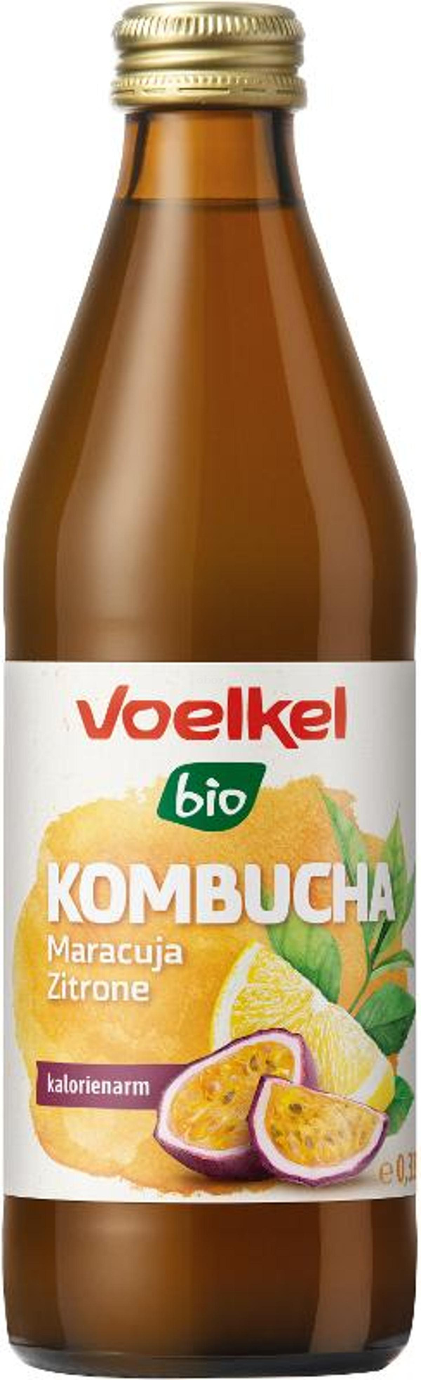 Produktfoto zu Kombucha Maracuja Zitrone 10 x 0,33l