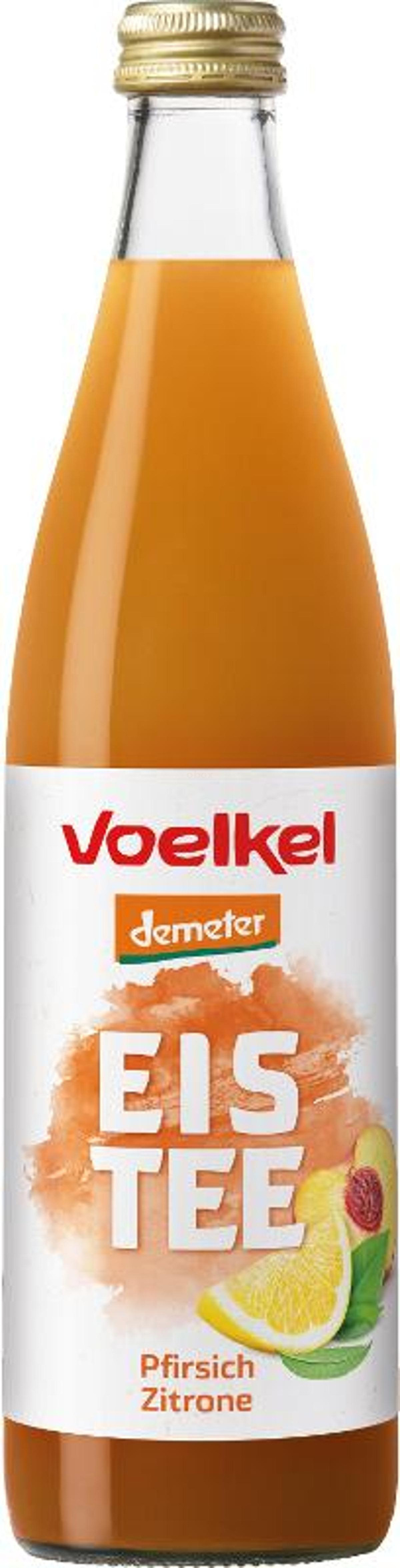 Produktfoto zu Eistee fair mit Pfirsich Zitrone 0,5l