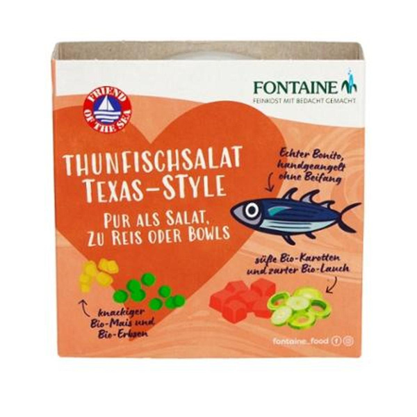 Produktfoto zu Thunfischsalat Texas 8x200g