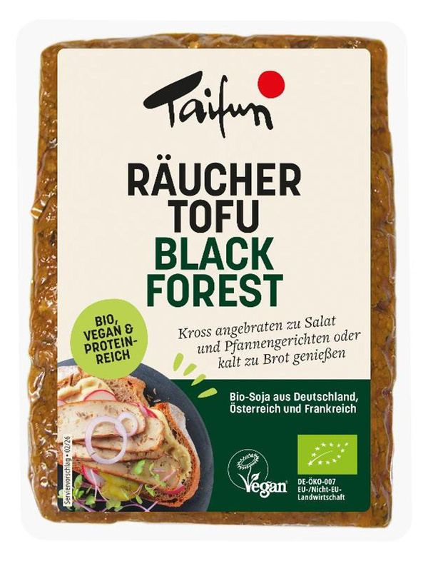 Produktfoto zu Räuchertofu Black Forest 200g