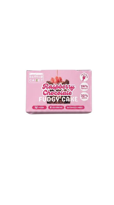 Produktfoto zu Raspberry Chocolate Fudgy Cake im Glas