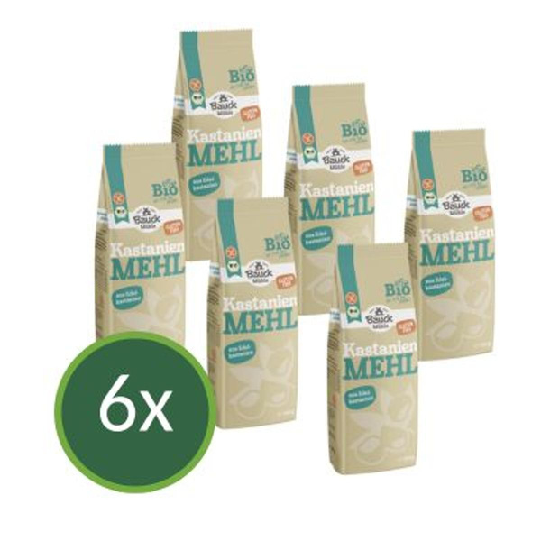 Produktfoto zu Kastanienmehl 6x350g