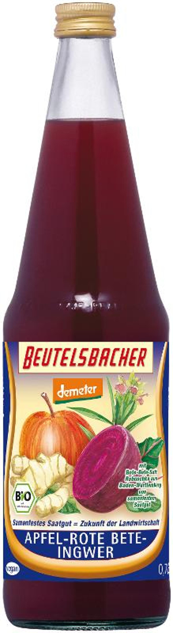 Produktfoto zu Apfel RoteBeteIngwer Saft 0,7l