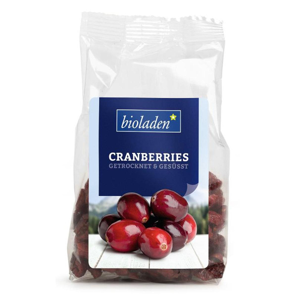 Produktfoto zu Cranberries gesüßt 100g