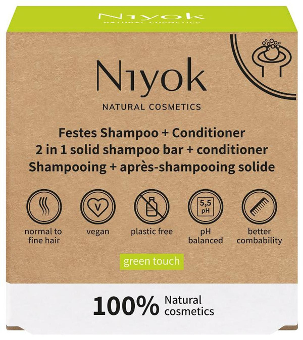 Produktfoto zu 2in1 Feste Shampoo + Conditioner 80g