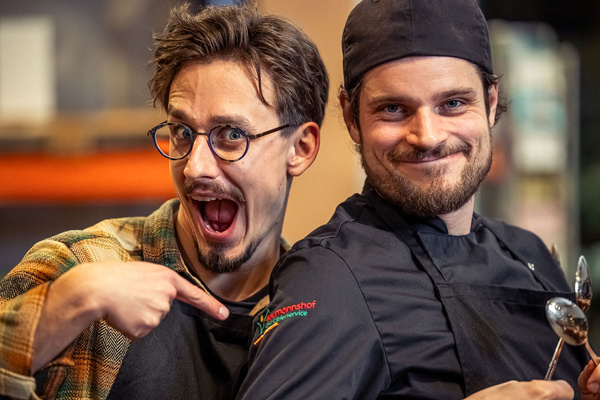 David Baumann und Stefan Herbolzheimer