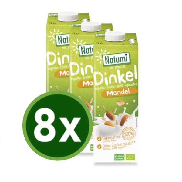 Produktfoto zu Dinkeldrink Mandel 8x1l