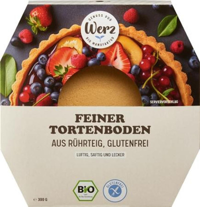 Produktfoto zu Tortenboden aus Rührteig glutenfrei