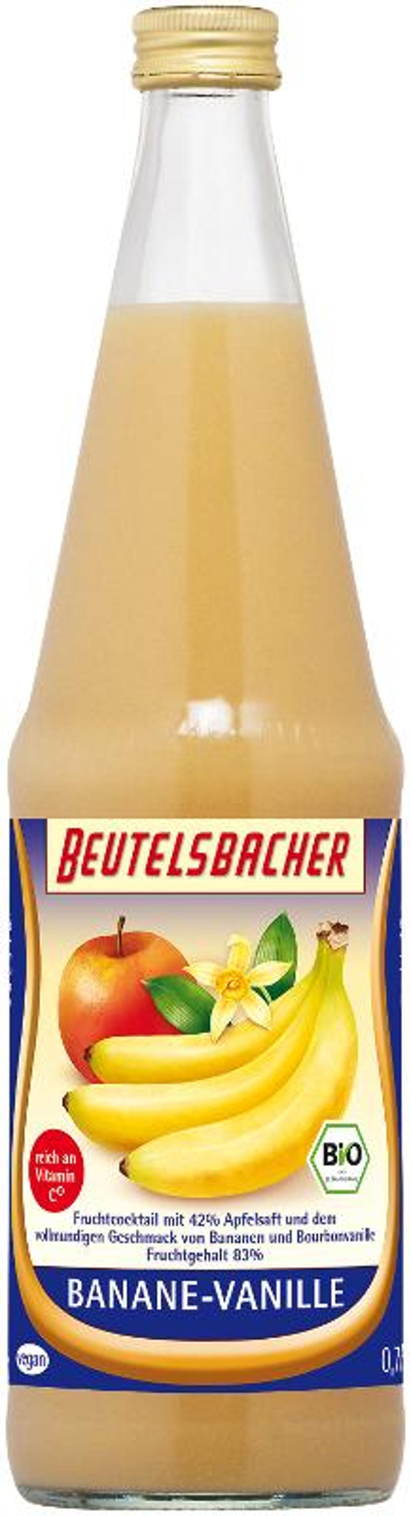 Produktfoto zu Banane-Vanille Saft 0,7 l