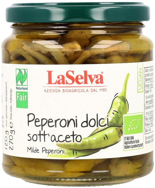 Produktfoto zu Peperoncini dolci 270g