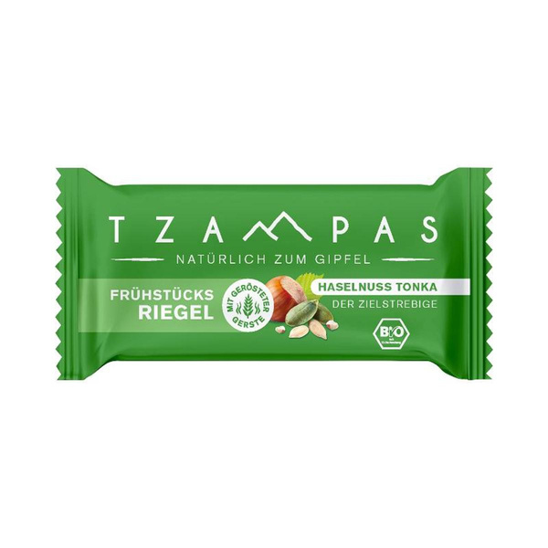 Produktfoto zu TZAMPAS Haselnuss Frühstücksriegel 70g