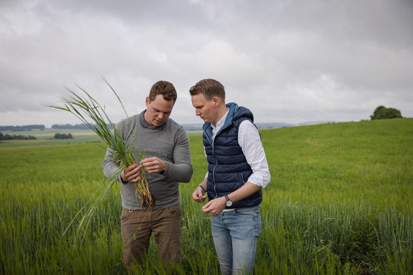 Inhaber Johannes Ehrnsperger bei Richard Götz, Foto Neumarkter Lammsbräu