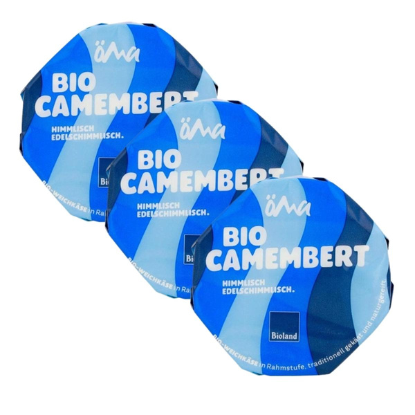 Produktfoto zu Camembert 3er-Pack