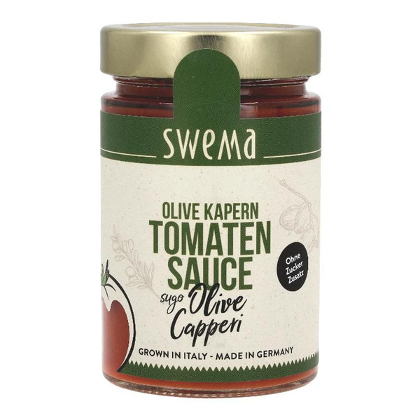 Produktfoto zu Tomatensauce Olive Kapern Swema 300g