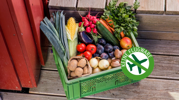 Ökokiste mit Icon keine Flugware