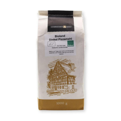 Produktfoto zu Pizzamehl Dinkel 1kg regio