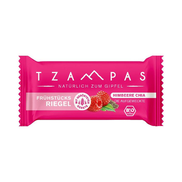 Produktfoto zu TZAMPAS Himbeere Frühstücksriegel 70g