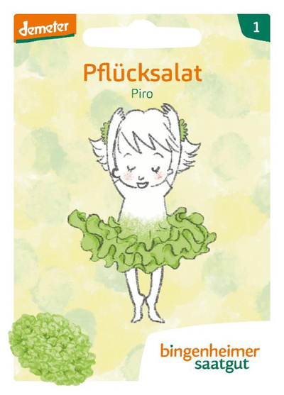 Produktfoto zu s-Saatgut Pflücksalat Piro