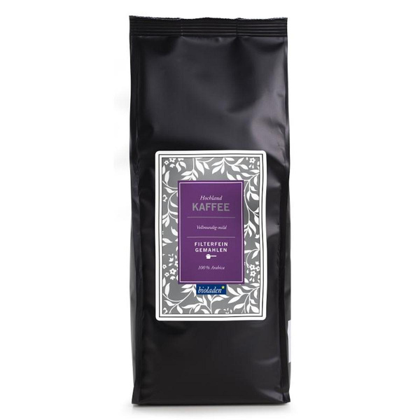 Produktfoto zu Kaffee Hochlandkaffee gemahlen