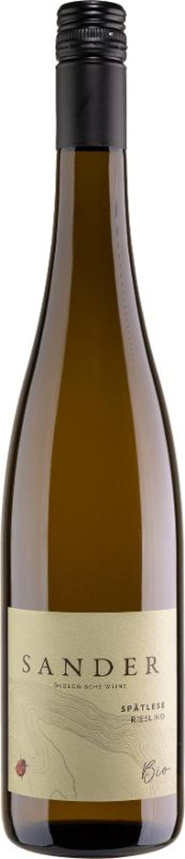 Produktfoto zu RIESLING SPÄTLESE lieblich weiß, Sander, 6x0,75l