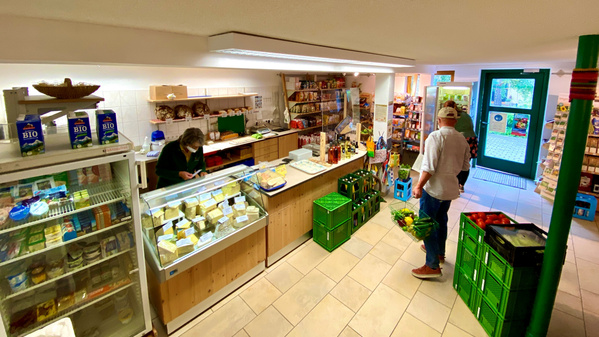 Hofladen Innenansicht