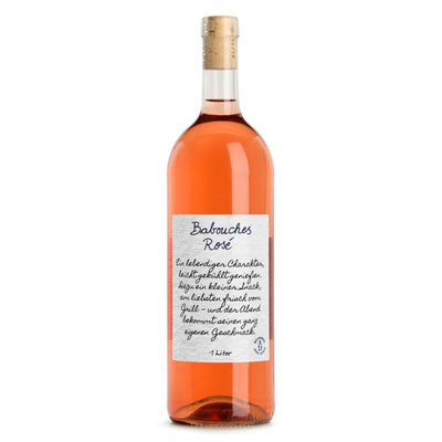 Produktfoto zu Babouches rosé 1l, trocken