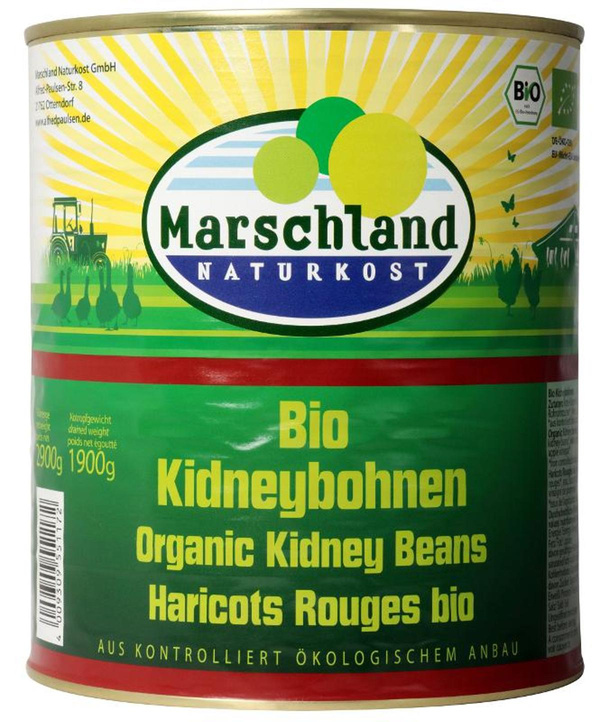 Produktfoto zu Kidneybohnen 2900g Großgebinde