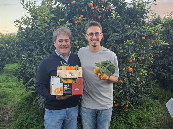 David Baumann mit Angelo Minisci