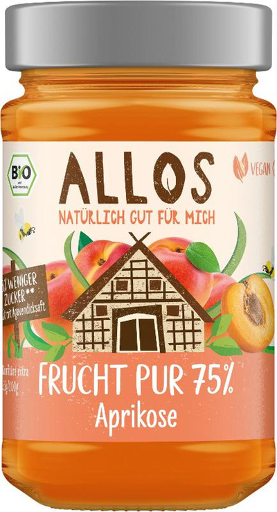 Produktfoto zu Frucht pur Aprikose 250g