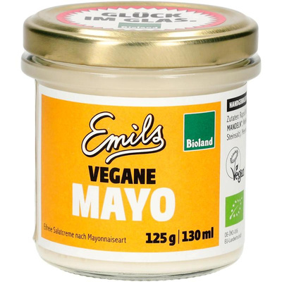 Produktfoto zu Mayo vegan, 130ml Emils Biomanufaktur