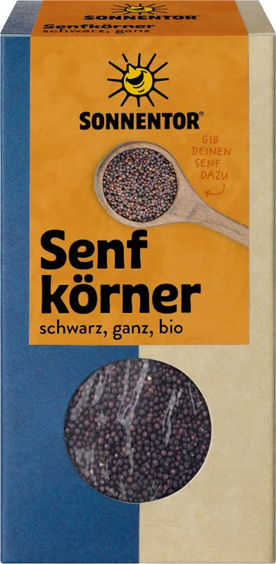 Produktfoto zu Senfkörner schwarz Tüte 70g