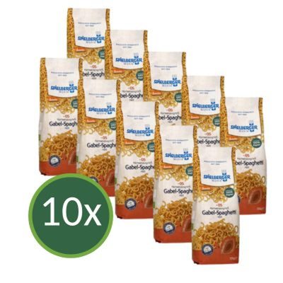 Produktfoto zu Gabelspaghetti 10x500g