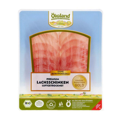 Produktfoto zu Premium LACHS Schinken luftgetrocknet